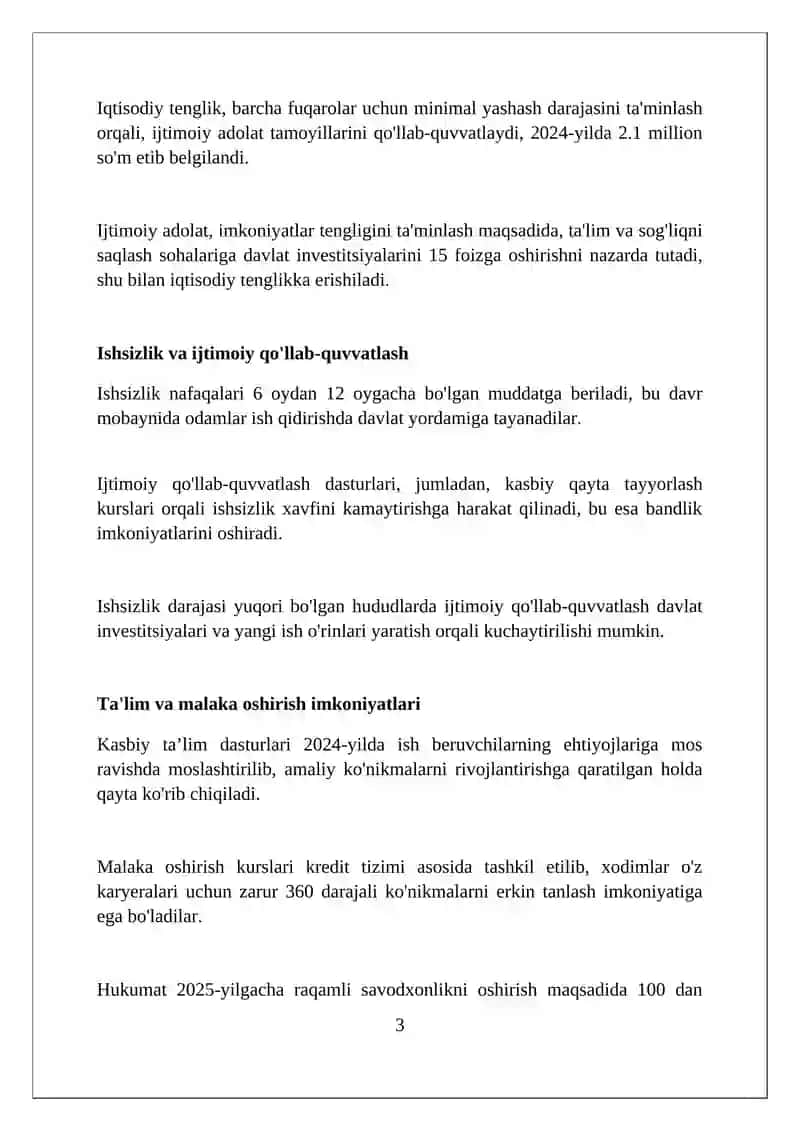 Iqtisodiy xavfsizlikning ijtimoiy jihatlari 3