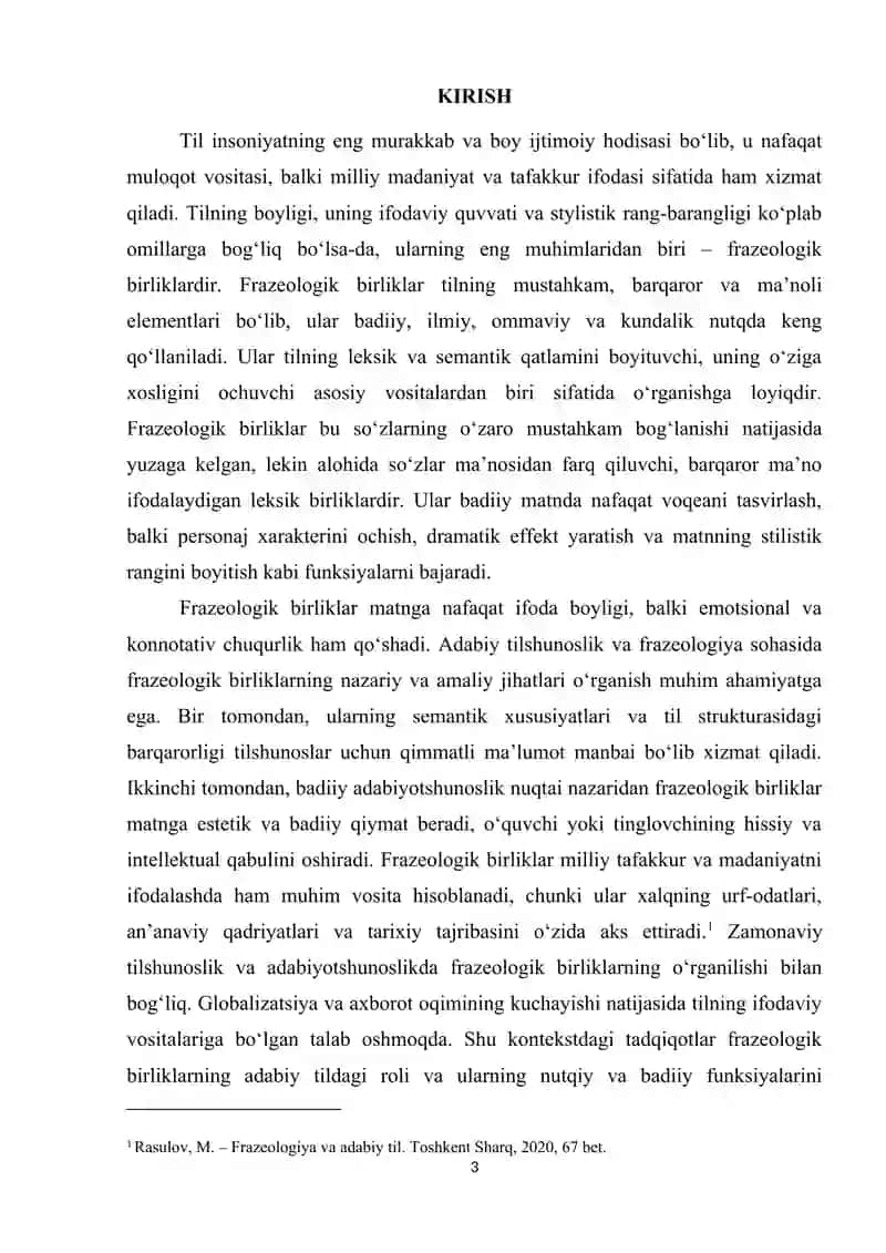 Frazeologik birliklarning adabiy tildagi o'rni va xususiyatlari 3