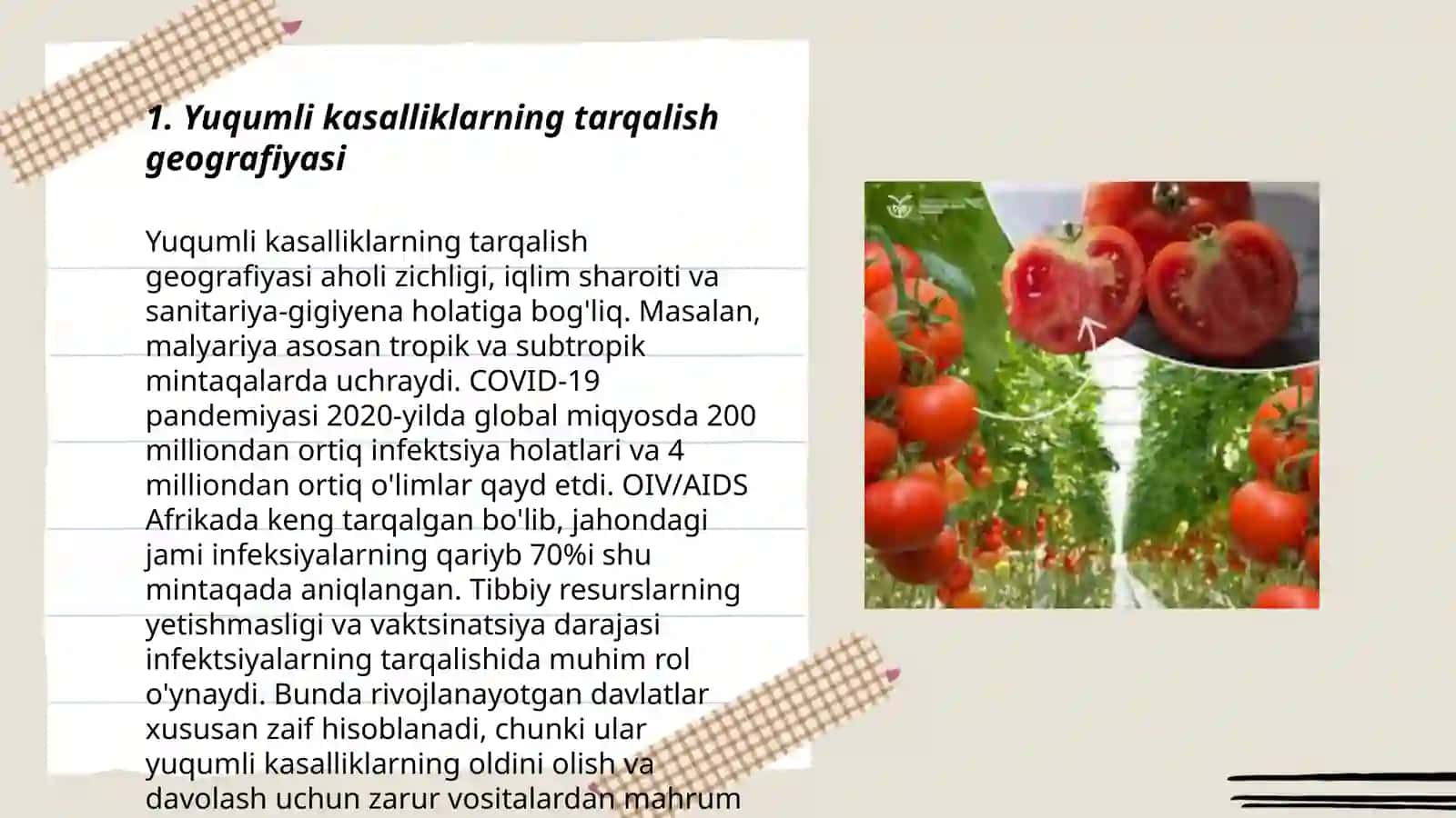 Yuqumli kasalliklarning rivojlanish va tarqalish dinamikasi 3