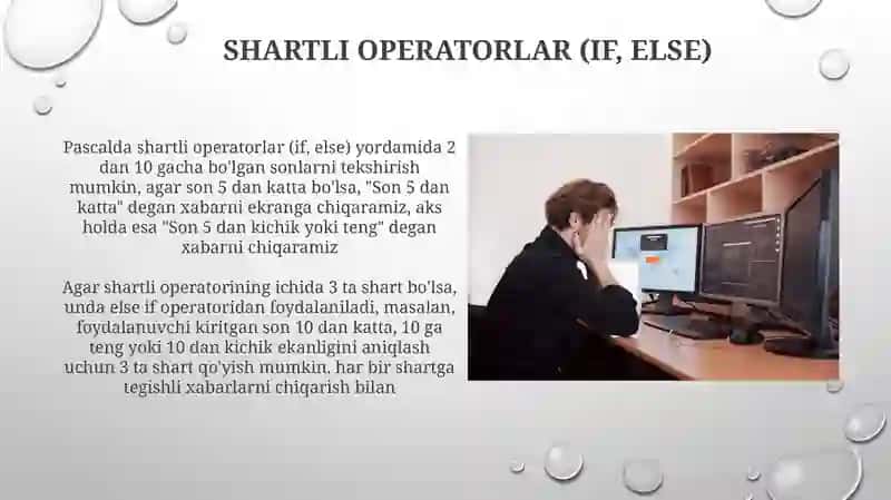 Paskal dasturlash tilida sodda masalalarni dasturlash 3