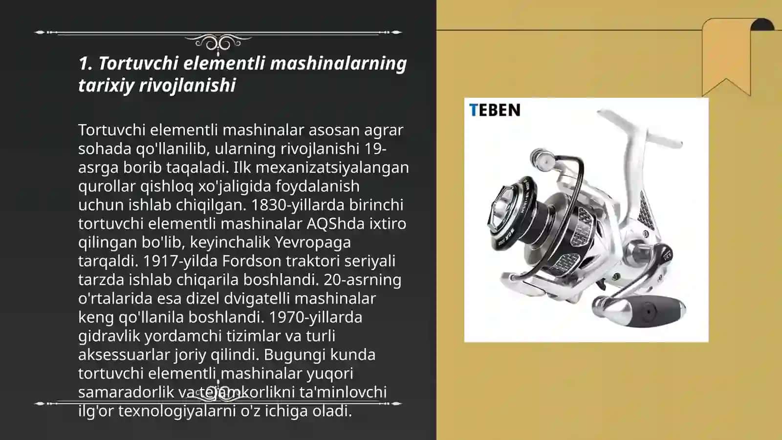 Tortuvchi elementli mashinalar 3