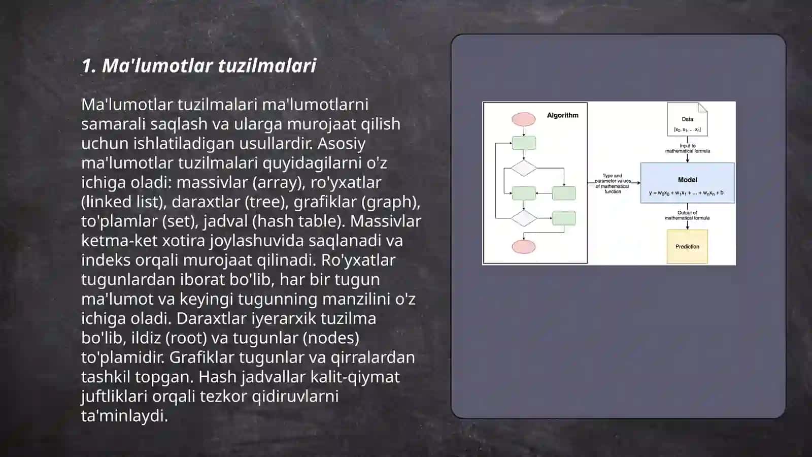 Algoritim tuzilmalar 3