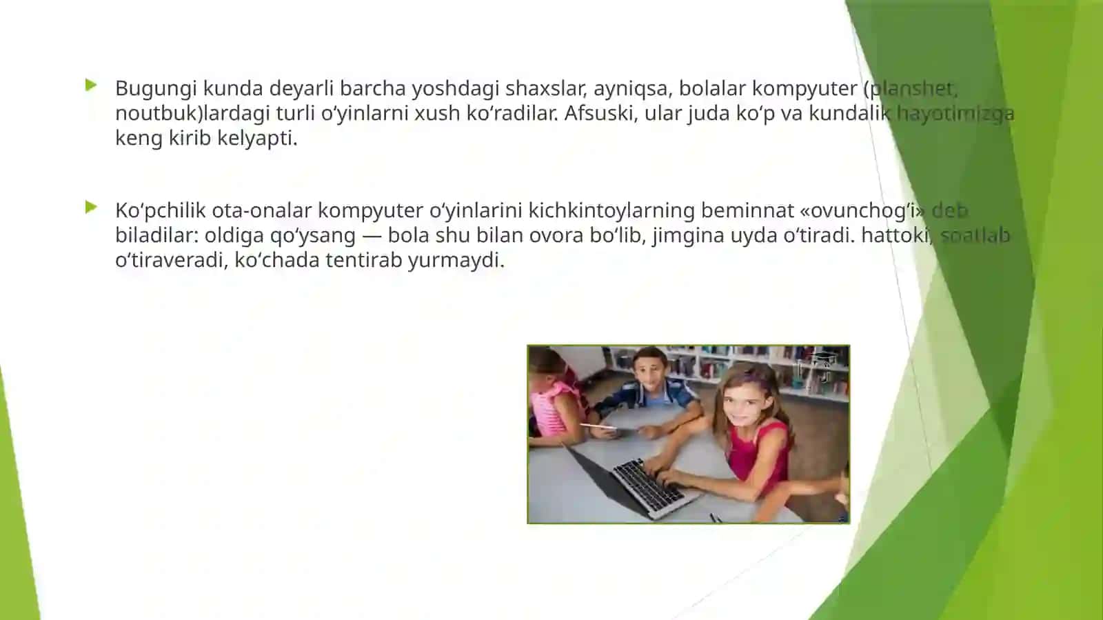 INTERNET VA YOSHLAR 3