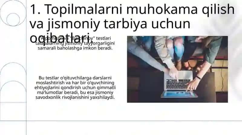 "Alpomish" va "Barchinoy" maxsus testlari 3
