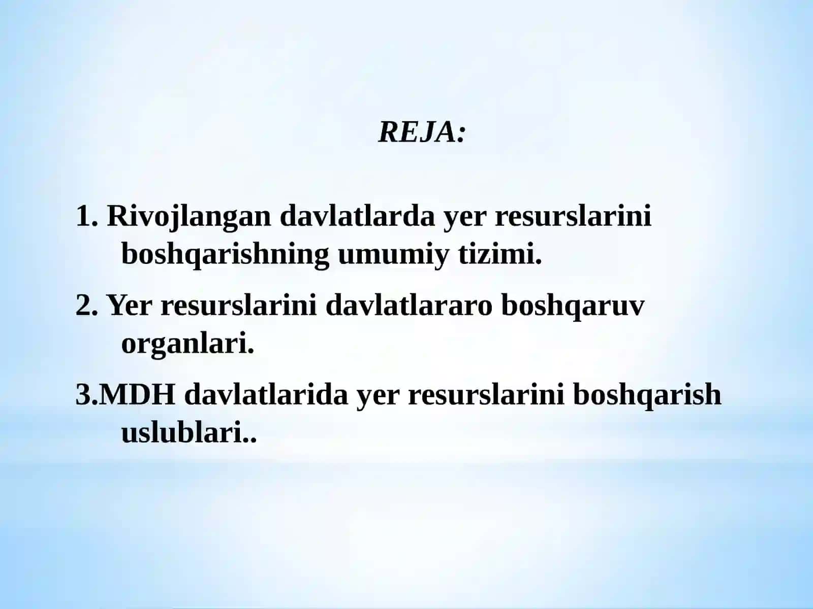 Yer resurslarini boshqarish 3