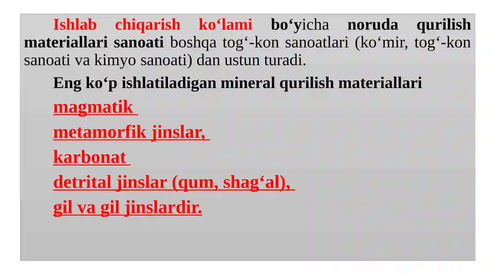 Noru daqurilish materiallari 3