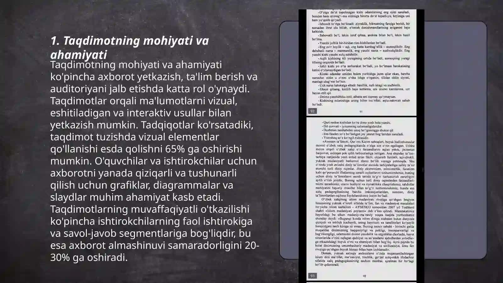 Taqdimot matnlari 3