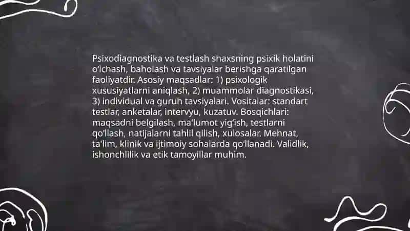 Psixologik xizmat faoliyatining yo'nalishlari 3