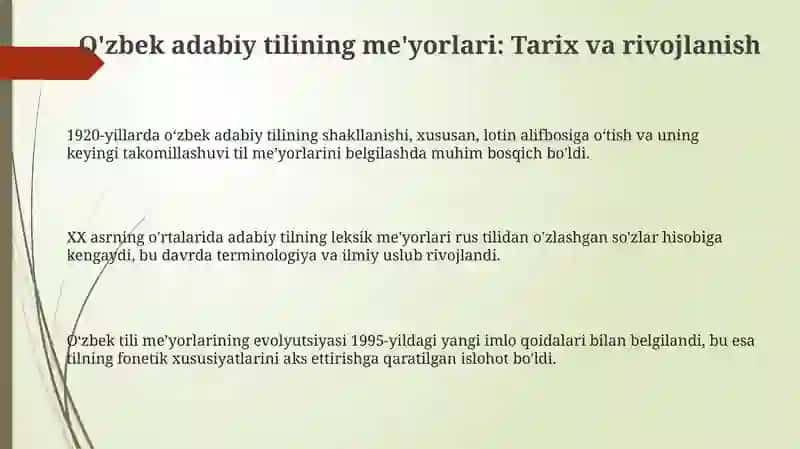 O'zbek adabiy tili meʼyorlari 3