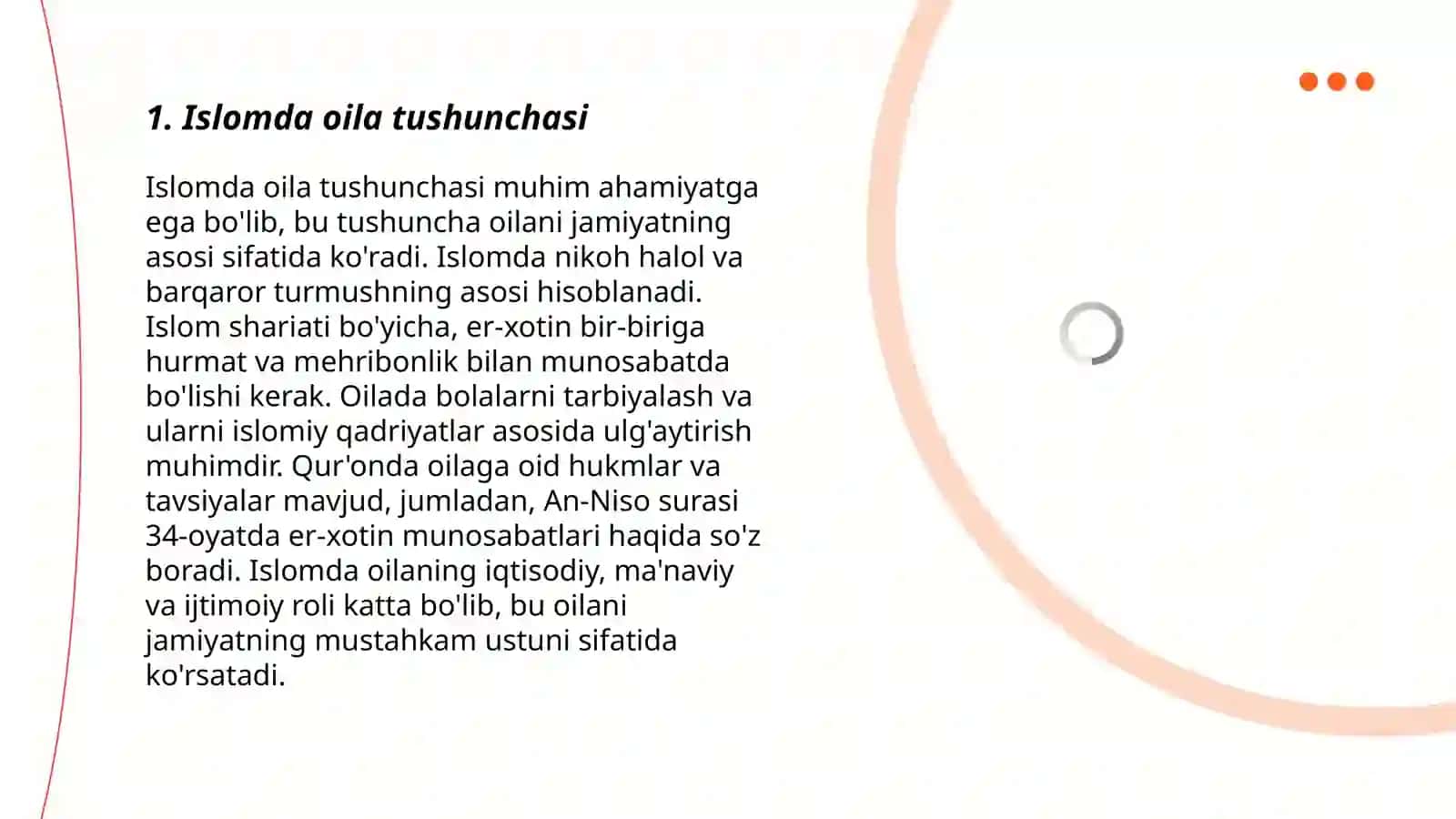 Islom huquqshunosligida oila, nikoh, taloq, idda, zihor, tushunchalari 3