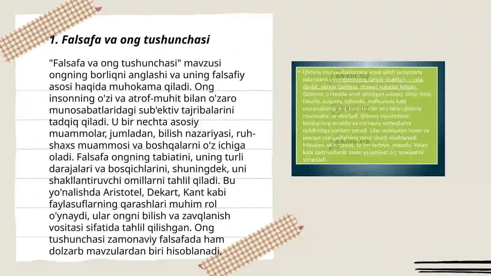Falsafa va uning jamiyat hayotidagi rõli 3