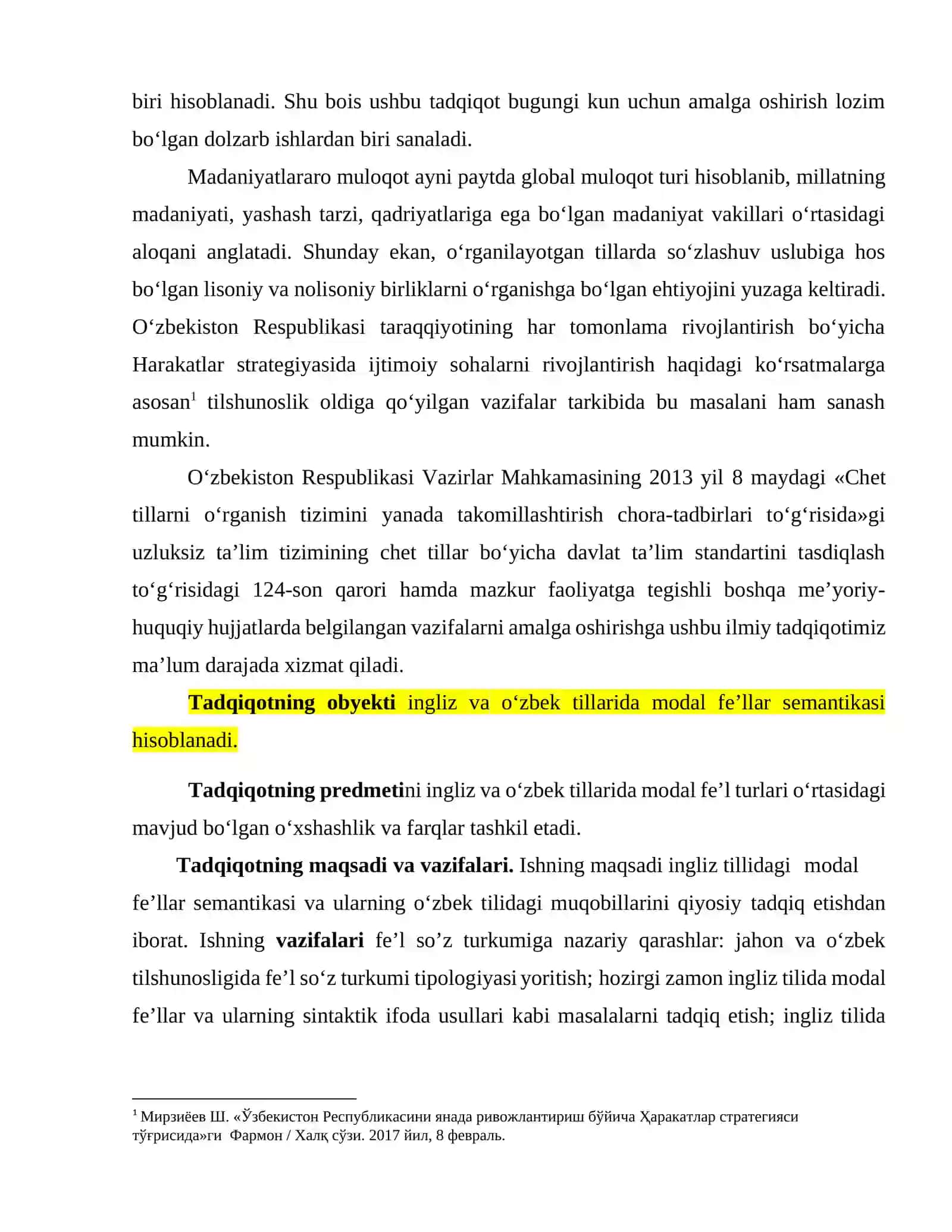 INGLIZ TILIDAGI MODAL FE’LLAR SEMANTIKASI VA ULARNING O‘ZBEK TILIDAGI MUQOBILLARI 3