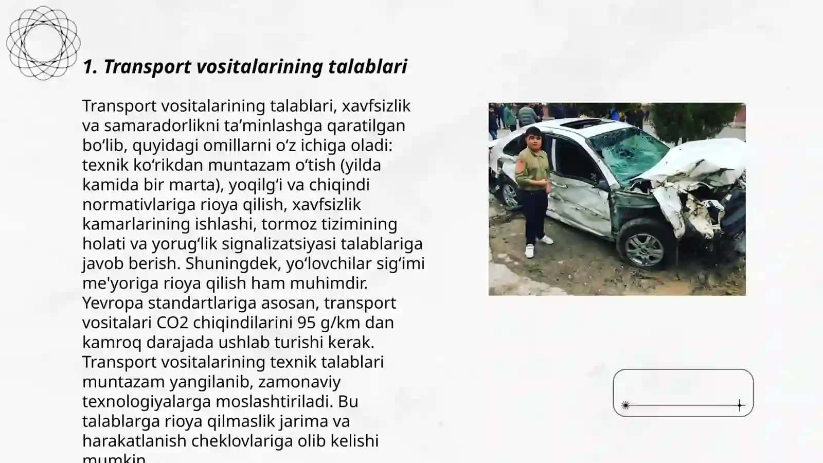 Bemor bolalarni transportirovka qilish qoidalari 3