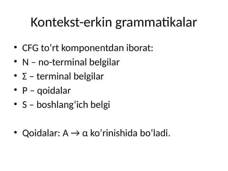 Kontekst-erkin tillar 3