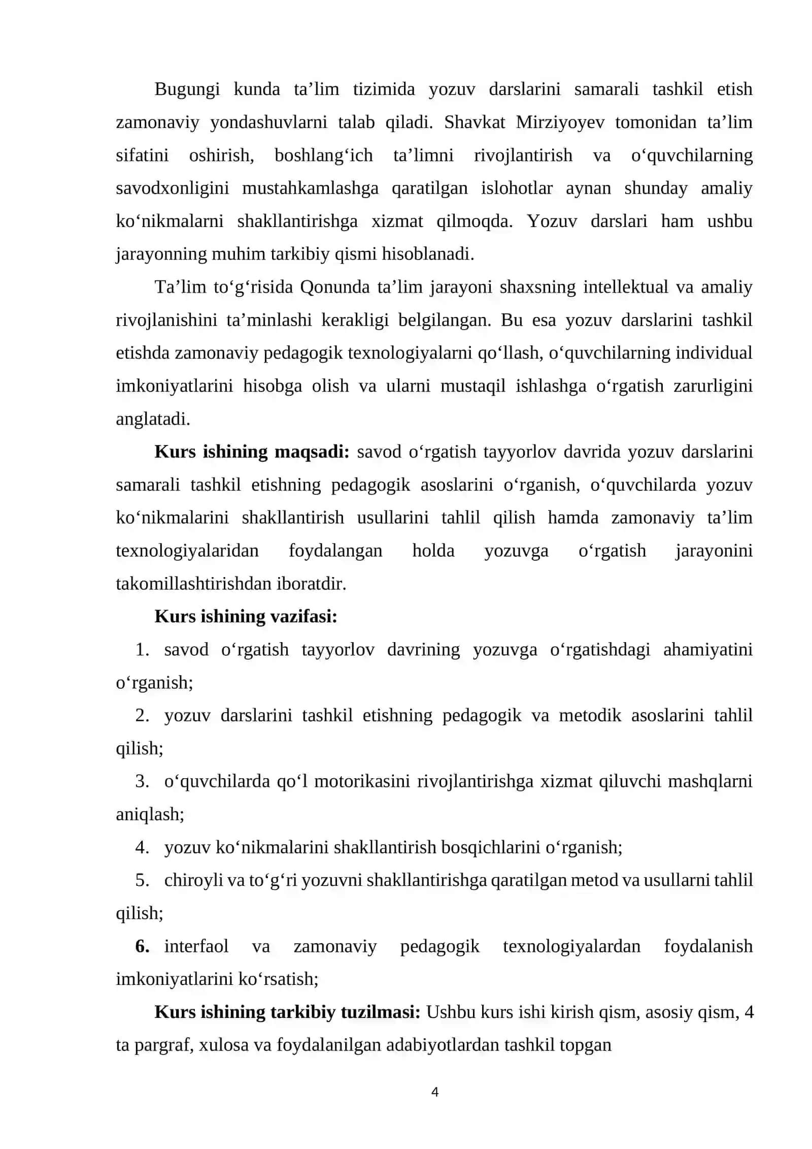 Savod o‘rgatish tayyorlov davrida yozuv darslarini tashkil etish 3
