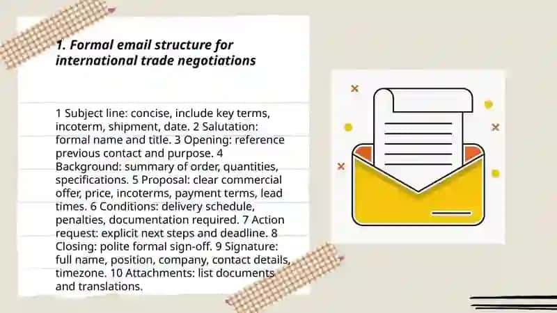 Formal and Informal Correspondence in International Trade 3