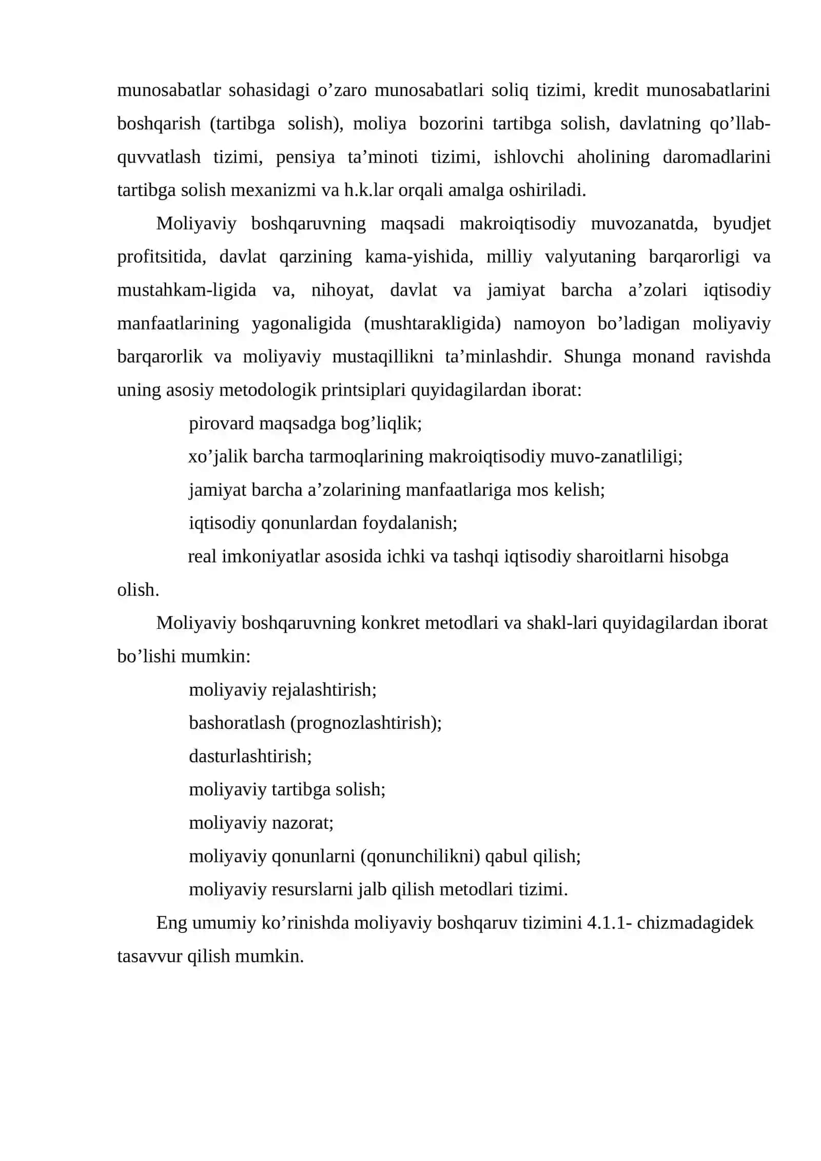Moliya Boshqaruv Organlari va Ularning Vazifalari 3