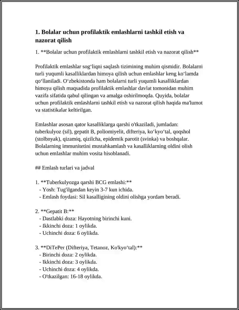 Bolalar Sog’lig’ini Muhofaza Qilishni Tashkil Qilish 3