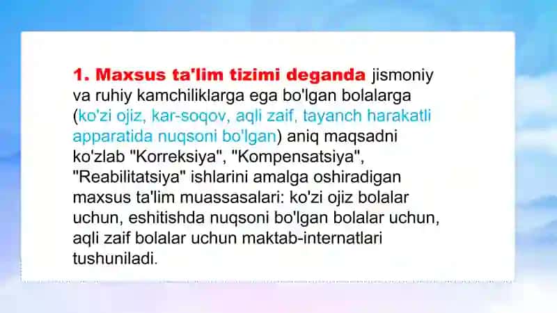ko`rishda nuqsoni bo`lgan bolalar 3