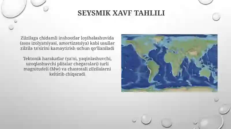 Tektonik plitalar va ularning harakati 3