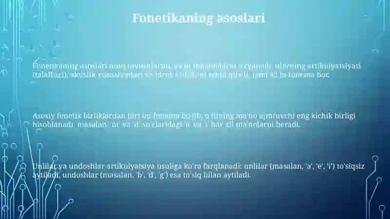 Fonetika 3
