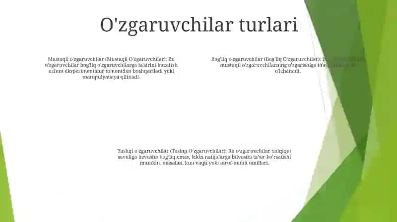 O'Lchash Turlari Va Usullari 3