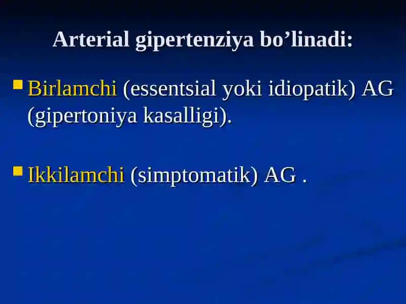 GIPERTONIYAKASALLIGI 3