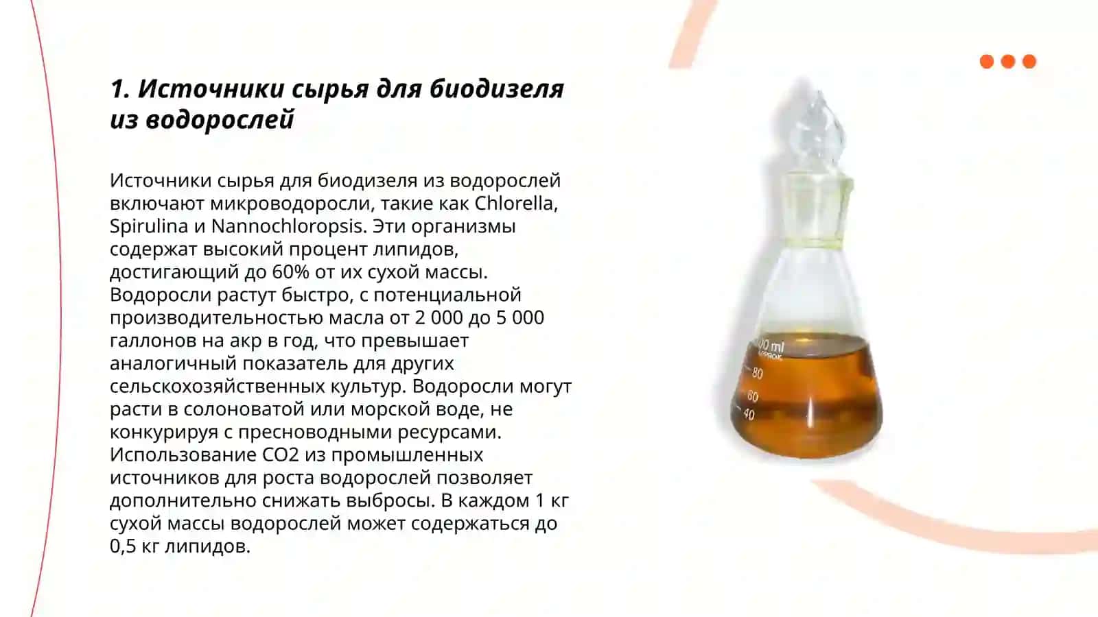 Технология получения биодизеля из водорослей 3