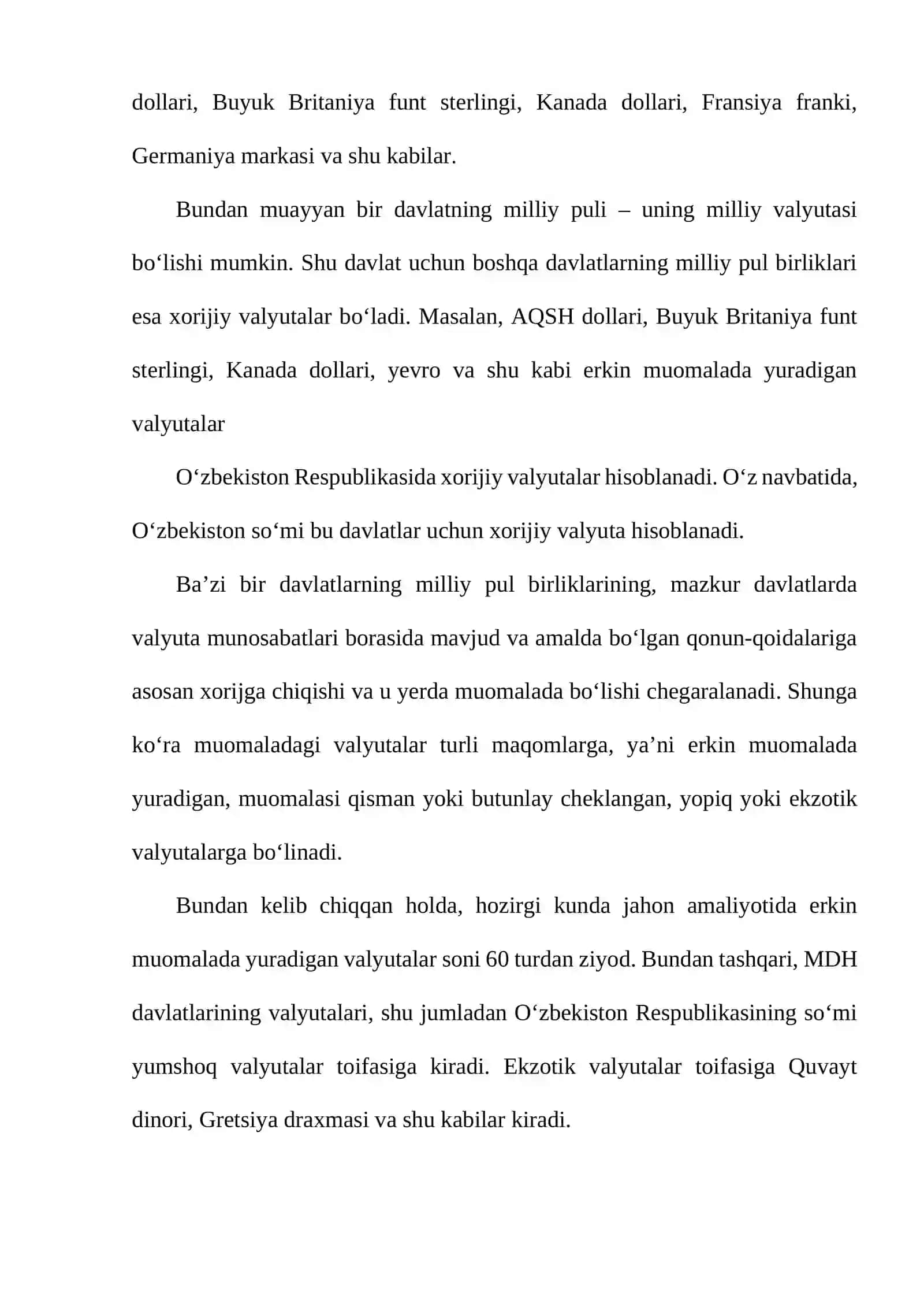 Valyuta almashuv kursining tashqi savdo rivojiga ta’siri 3