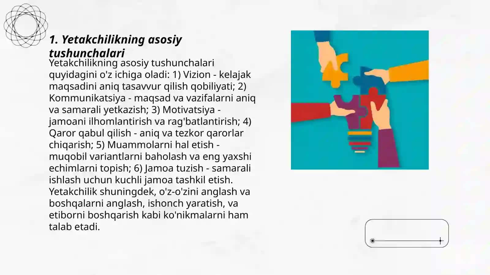 Jamoada yetakchilik qobiliyatlarini rivojlantirish 3