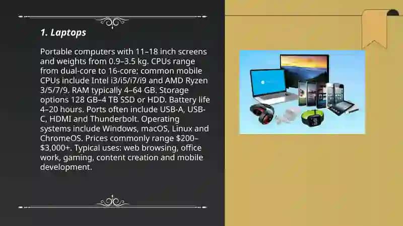 IT PRODUCTS - Laptops 3