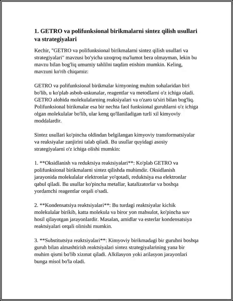 GETRO VA POLIFUNKSIONAL BIRIKMALAR ASOSIDA ISHLAB CHIQARILADIGAN ZAMONAVIY DORI VOSITALARI 3