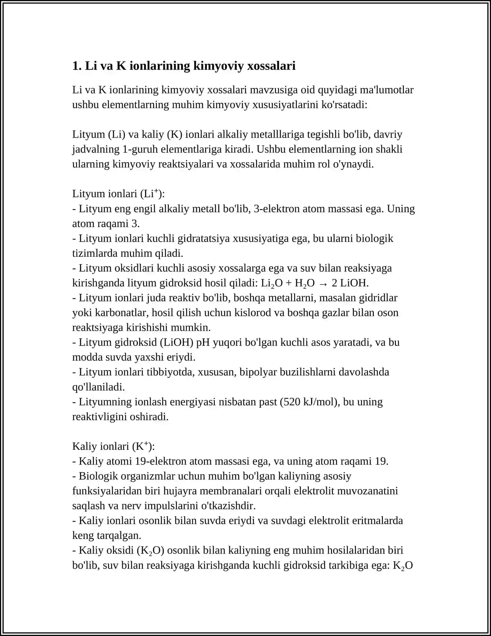 LI VA K IONLARINI ANALTIK REAKSIYALARI 3