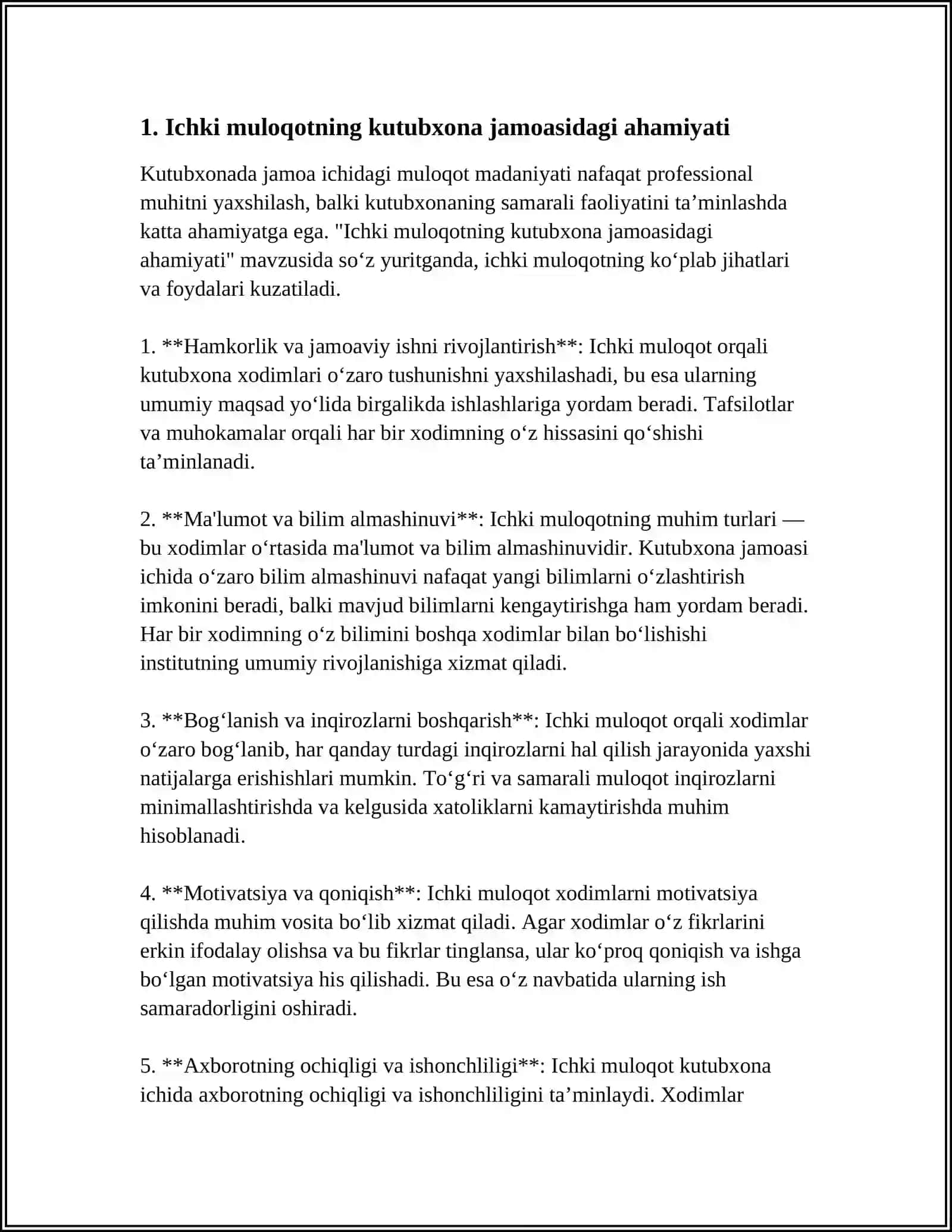 KUTUBXONADA JAMOA ICHIDAGI MULOQOT MADANIYATI 3