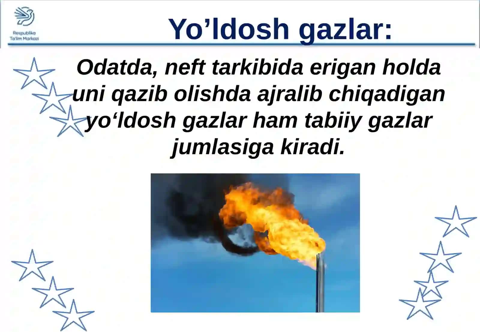 10-sinf Kimyo Uglevodorodlarning tabiiy manbalari. Tabiiy gaz va toshko'mir dars taqdimot 3