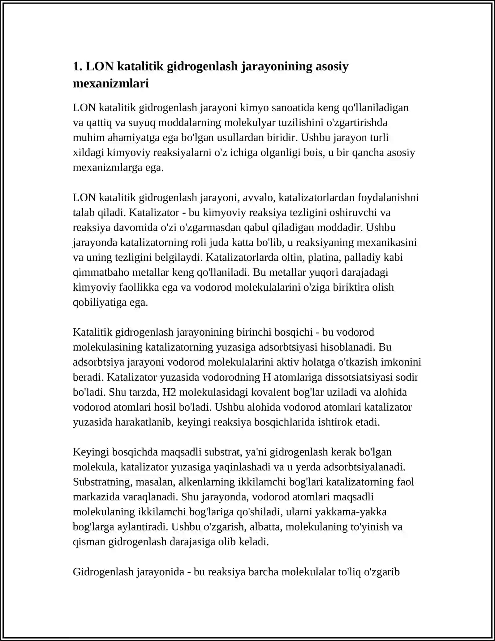 LON KATALETIK GADOGENLASH JARAYONLARI KIMYOSI VA UNING TEXNOLOGIYASI 3