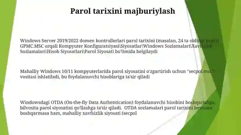 Windows OTda foydalanuvchi qayd yozuvini sozlash 3