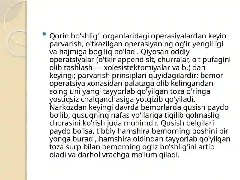 KIYIM-KECHAK,OQLIKLARNIALMASHTIRISH.YOTOQYARALAR PROFILAKTIKASI 3