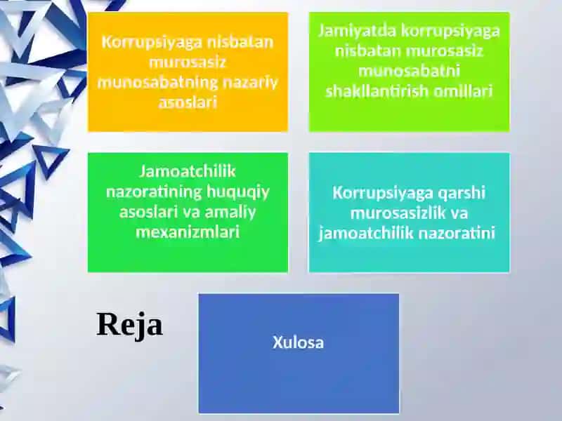 Jamiyatda korrupsiyaga nisbatan murosasiz munosabatni shakllantirish 3