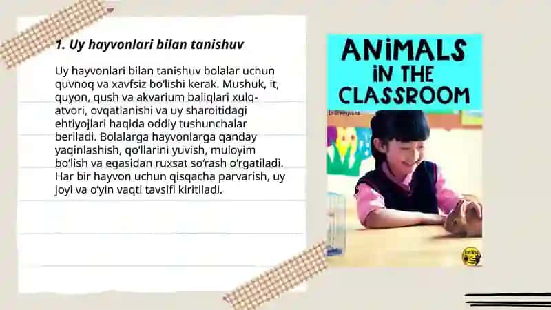 Bolalar uchun hayvonlar olamiga sayohat 3