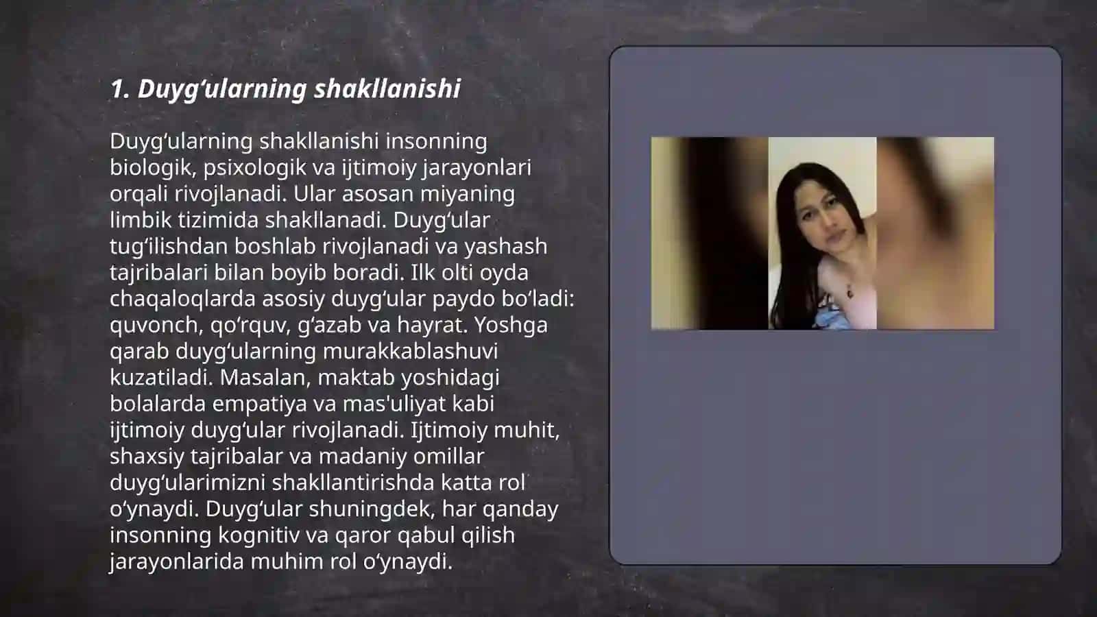 Psixik jarayonlarning vujudga kelishi 3