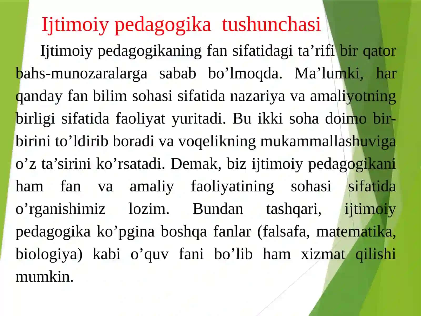 O‘zbekistonda ijtimoiy pedagogikaning rivojlanish tarixi 3