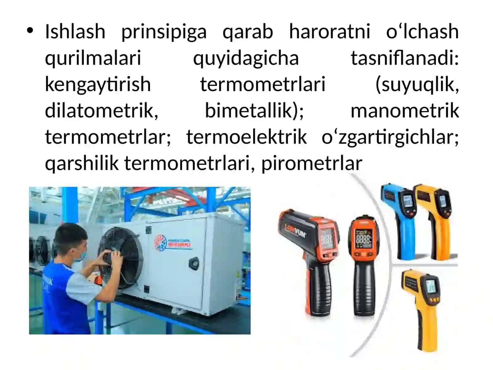 Zamonaviy haroratni o‘lchash qurilmalari va ularning turlari 3