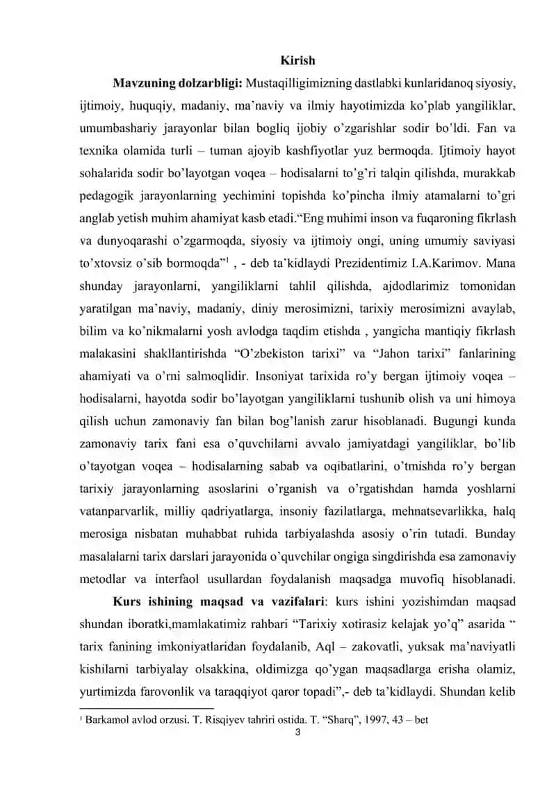 TARIX DARSLARIDA ,,QADIMGI MISR’’ MAVZUSINI  O’QITISHDA INTERFAOL METODLAR. 3