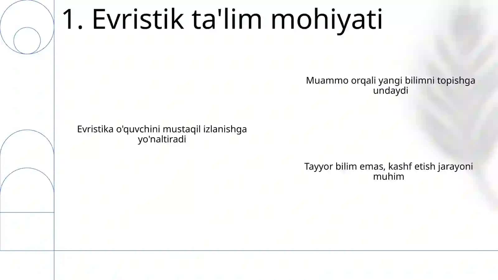 Matematikani o'qitishda evristik tadqiqot usullari 3