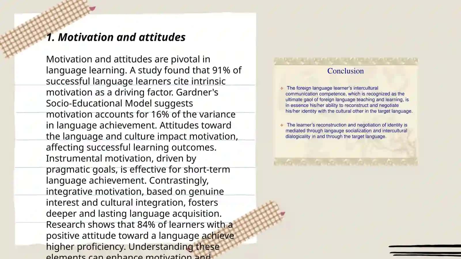 The characteristics of good language learners 3