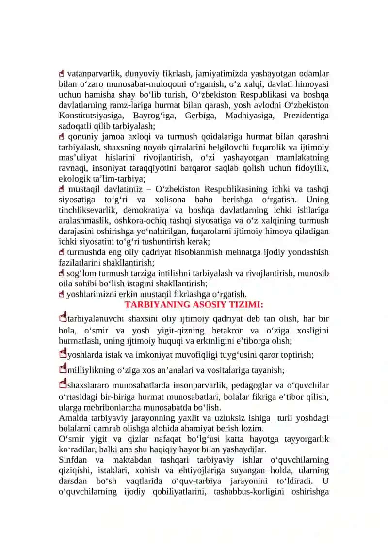Sinfdan va maktabdan tashqari tarbiyaviy ishlar 3
