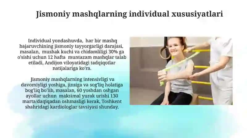 Sogʻlomlashtiruvchi Jismoniy Tarbiyaning Fiziologik Asoslari 3