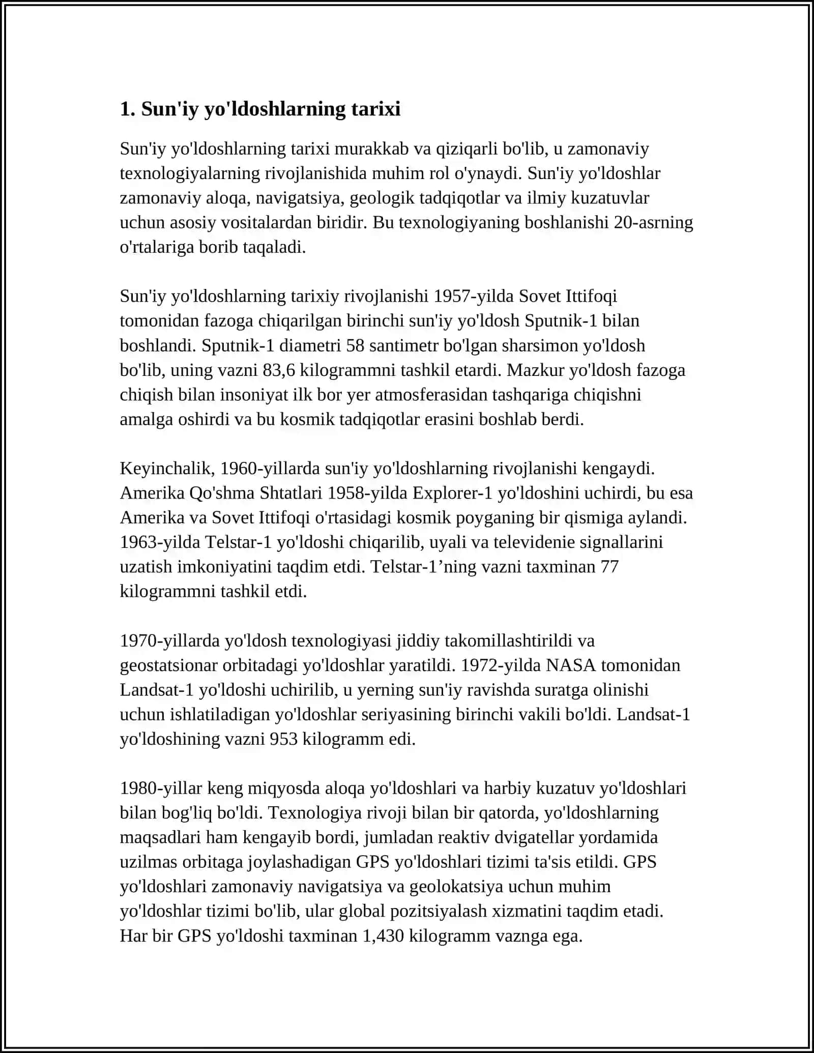 SUN’IY YÕLDOSHLAR 3
