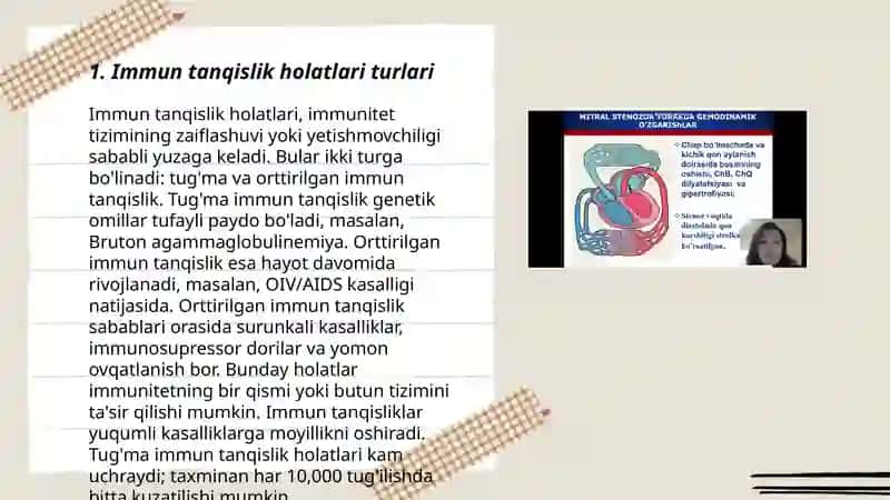 Immun tanqislik holatlari(tugʻma va hayot davomida orttirilgan) 3
